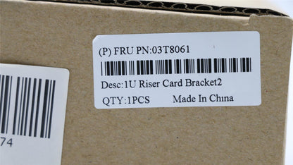 Lenovo BRACKET 1U Riser Card Bracket 2 V1.1 03T8061