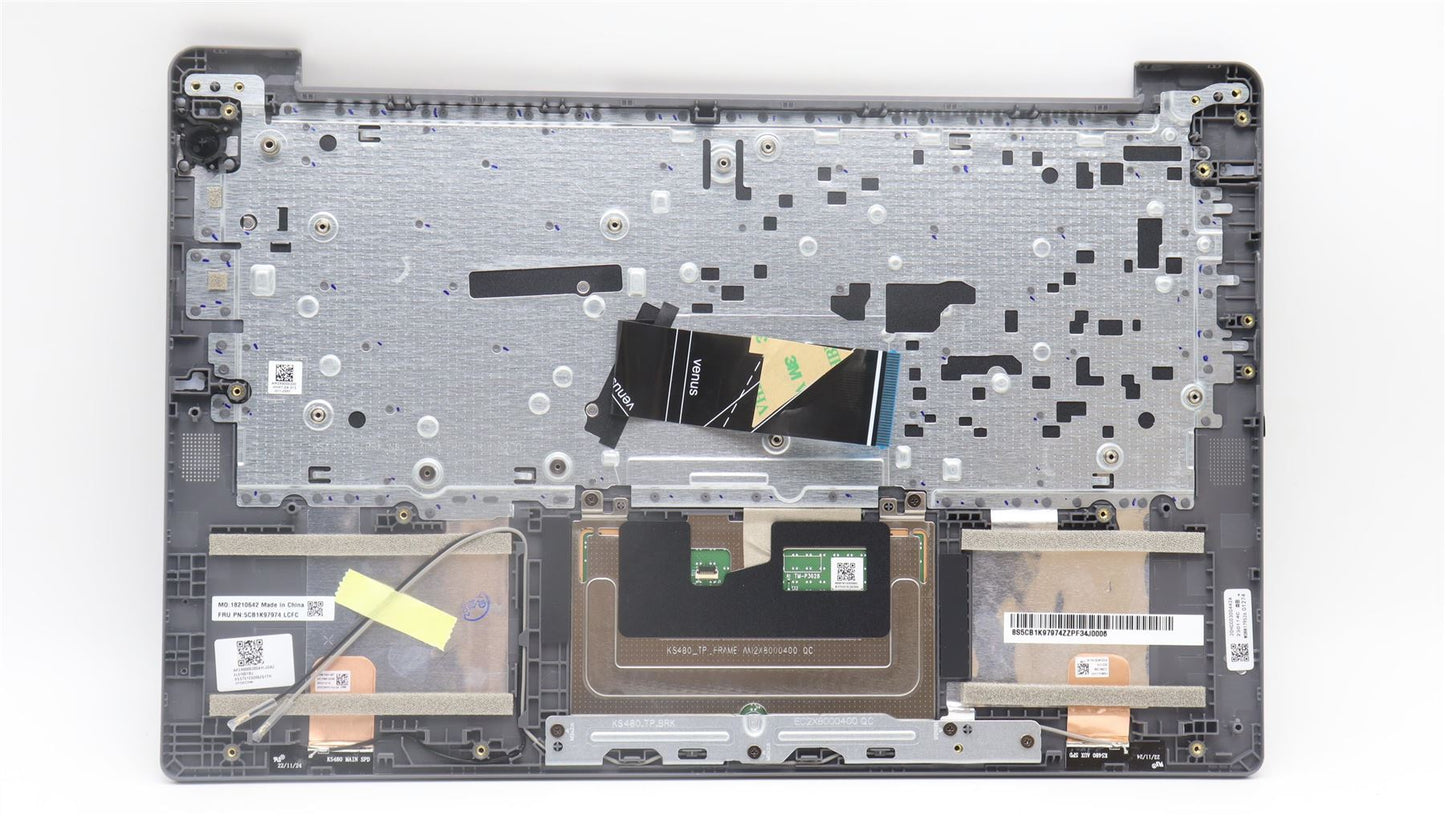 Lenovo IdeaPad 3 14ABR8 Palmrest Cover Touchpad Keyboard Swiss 5CB1K97974