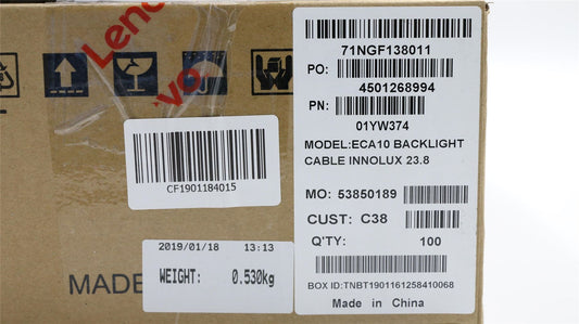 Lenovo IdeaCentre A340-24IGM A340-24IWL Cable Lcd Screen Display LED 01YW374
