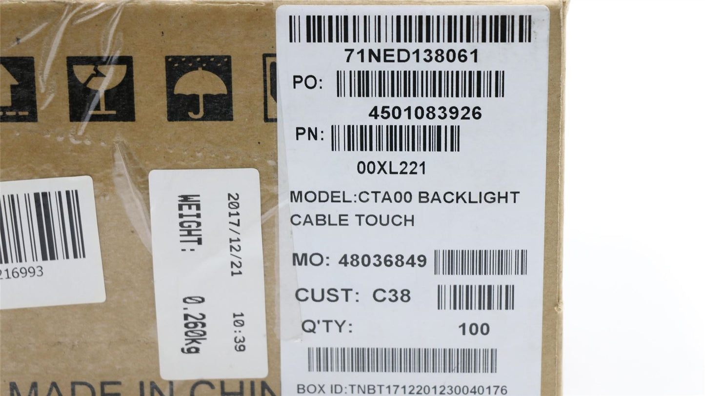 Lenovo CABLE C.A. A510S Backlight touch 00XL221