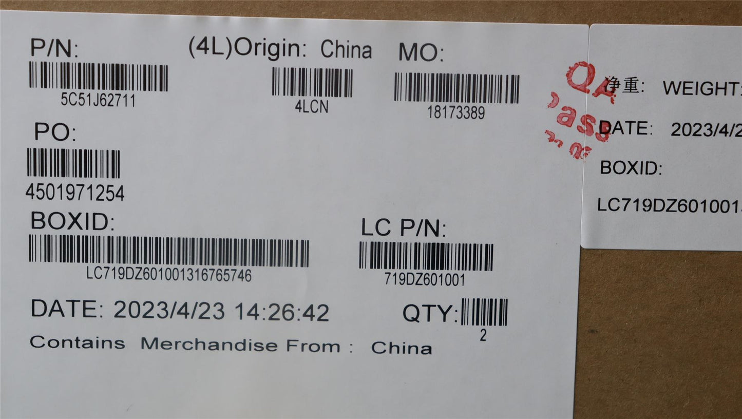 Lenovo FRU SMALL/B GP5A0 EVT DUMMY BD 5C51J62711