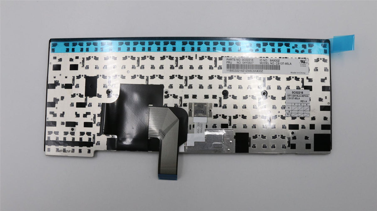 Lenovo ThinkPad T431s T440p T440s L440 Keyboard Spanish Black 04Y0827
