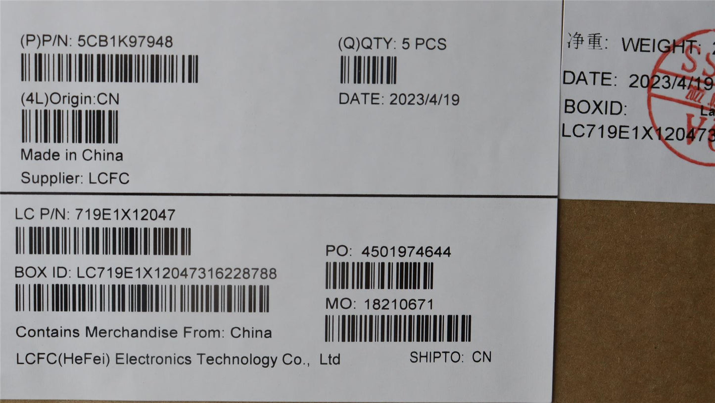 Lenovo Upper Case ASM_UKE L82XL NFP AG BL 5CB1K97948