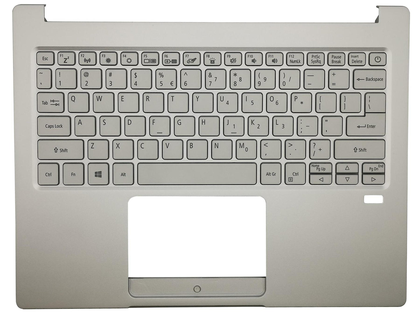 Acer Swift SF313-52 SF313-52G Handballenauflage Tastatur Silber 6B.HR0N8.001