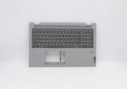 Lenovo IdeaPad 5-15IIL05 5-15ITL05 Palmrest Cover Keyboard Arabic Grey 5CB0Y89985