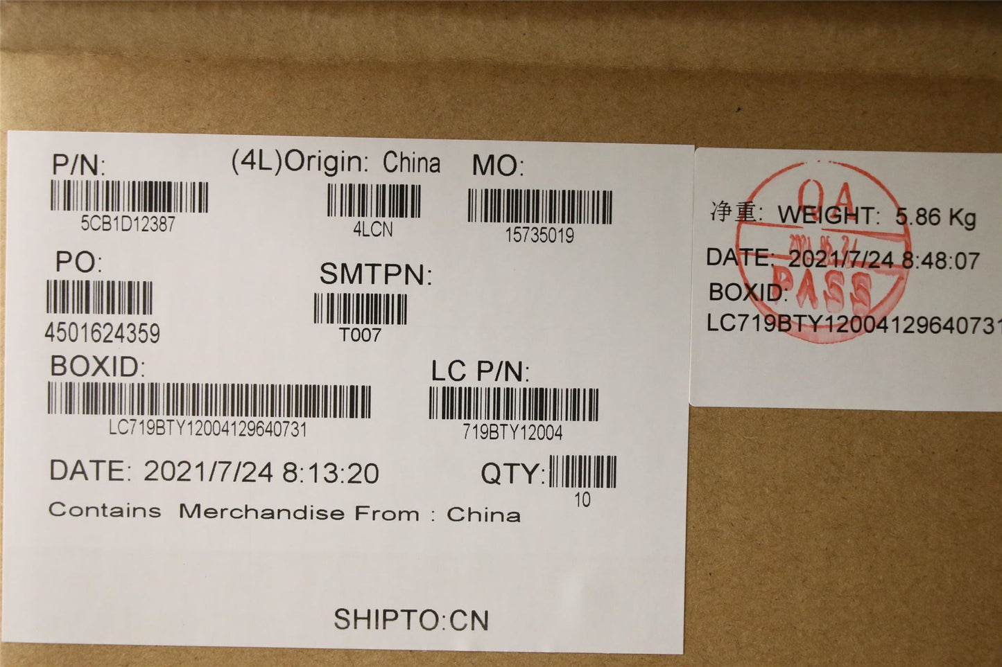 Lenovo LCD Cover L 82H9 AG DIS 5CB1D12387