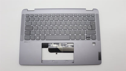 Lenovo IdeaPad 5 14IRU8 Keyboard Palmrest Top Cover Hungarian Backlit 5CB1L30677