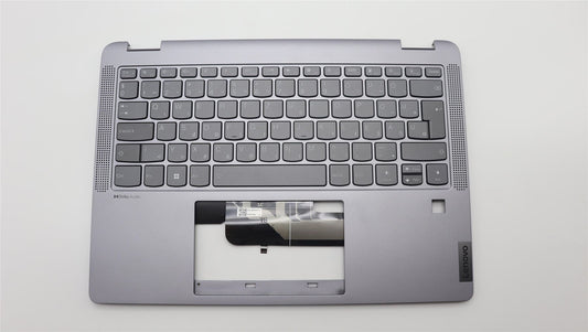 Lenovo IdeaPad 5 14IRU8 Keyboard Palmrest Top Cover Hungarian Backlit 5CB1L30677