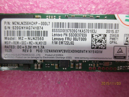 Lenovo ThinkPad 11e 4th 370 260 11e 4th Gen X390 Solid State Drive SSD 00JT088