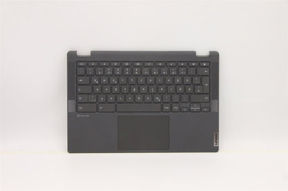 Lenovo Flex 13ITL6 Keyboard Palmrest Top Cover German Grey Backlit 5CB1D04934