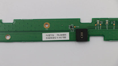 Lenovo FRU with MIC Microphone LED Board 04W6816