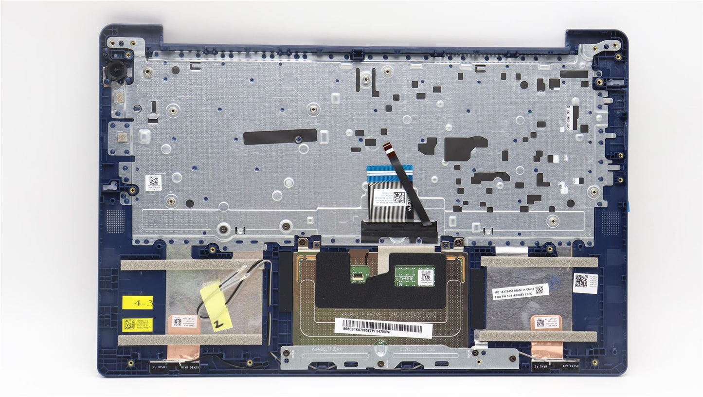 Lenovo Upper Case ASM_UKE L82XL NFP AB BL 5CB1K97885