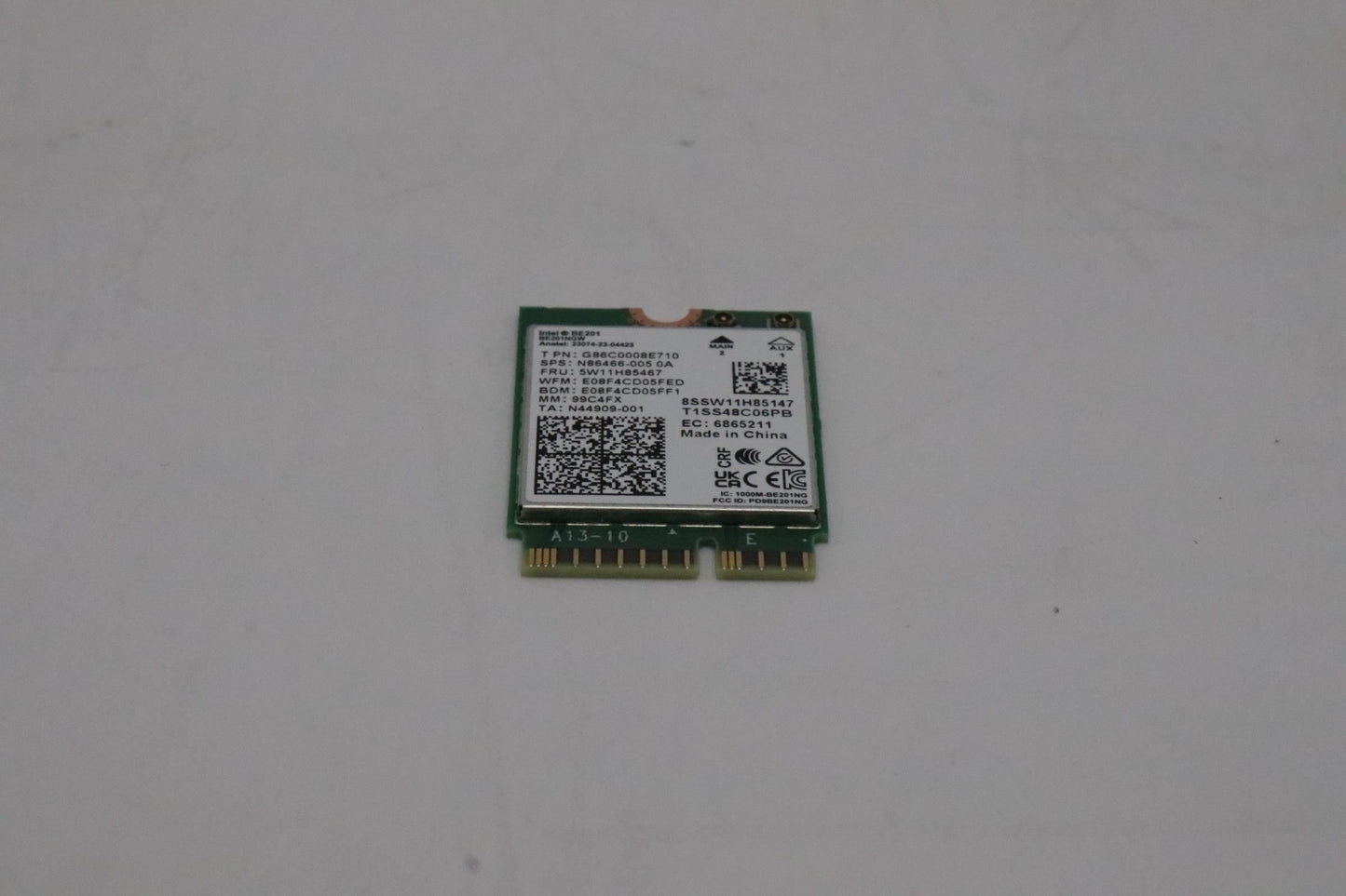 Lenovo WIRELESS Wireless,WLAN,Intel,BE201 2230 WiFi WLAN Intel Board 5W11H85467
