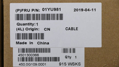 Lenovo Yoga X13 1 X390 Finger Print Reader Cable 01YU981