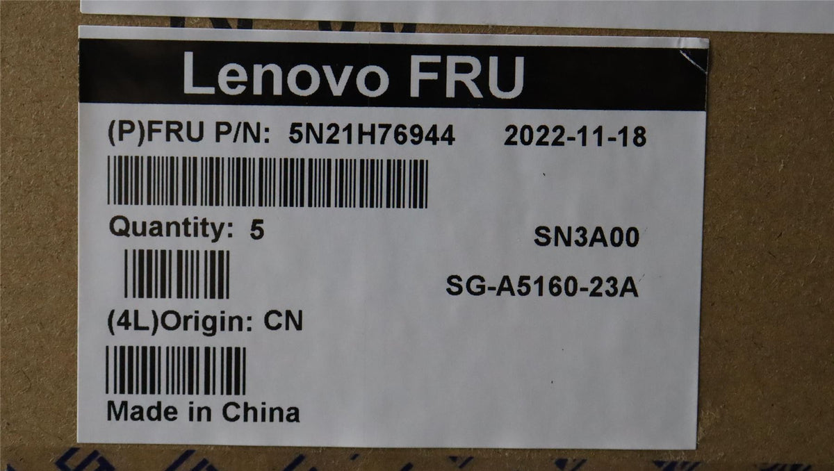 Lenovo UK English Keyboard 5N21H77103