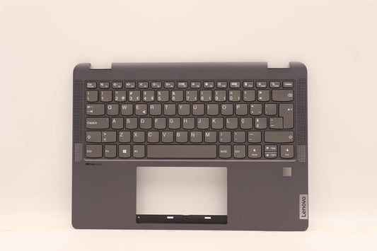 Lenovo IdeaPad 5 14IAU7 Keyboard Palmrest Top Cover Portuguese Grey 5CB1H79915