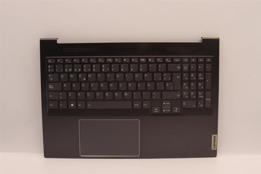 Lenovo Yoga 7 16ARH7 Palmrest Cover Touchpad Keyboard Spanish Black 5CB1J38422
