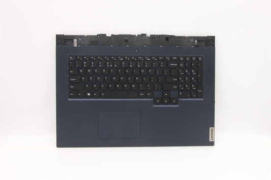 Lenovo Legion 5-17ITH6 Keyboard Palmrest Top Cover US Blue 5CB1D20050