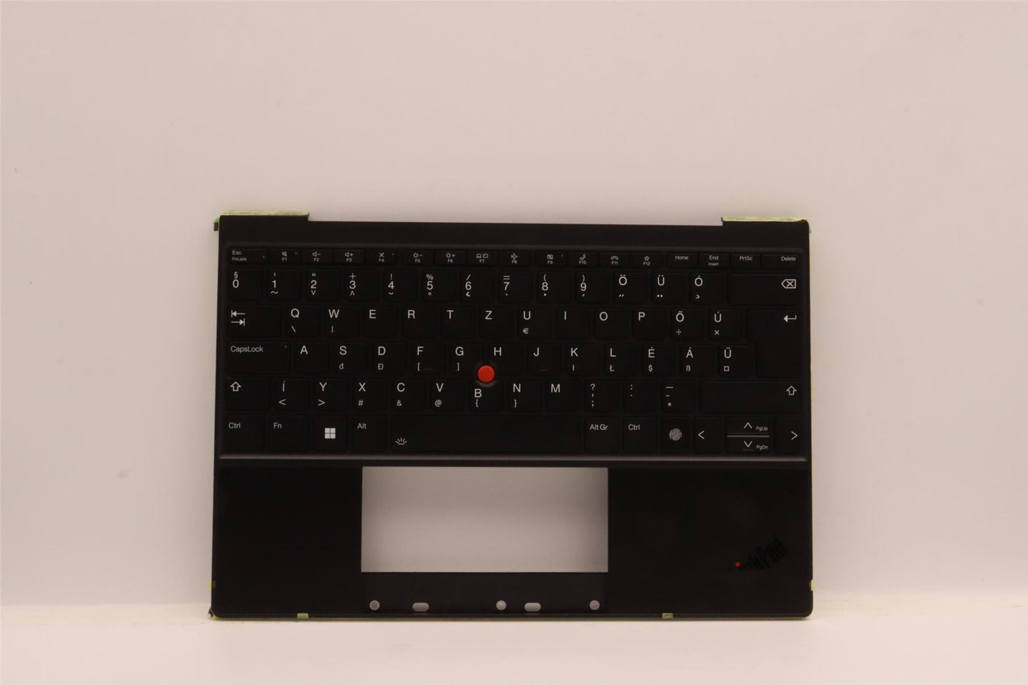 Lenovo ThinkPad Z13 Gen 1 Keyboard Palmrest Top Cover Hungarian Black 5M11H94937