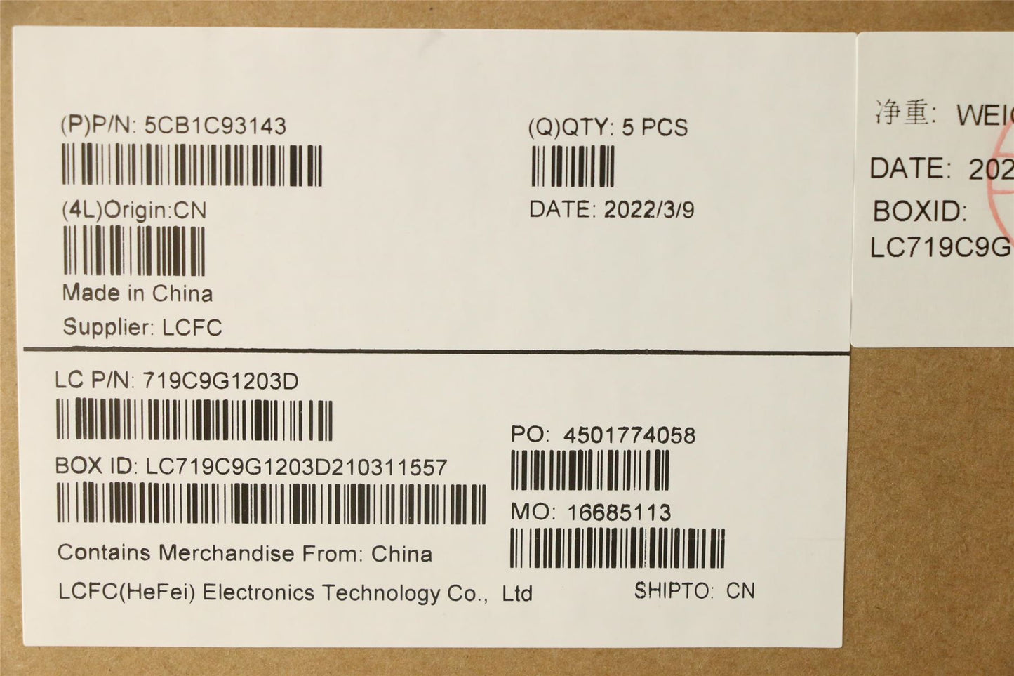Lenovo Upper Case ASM_ITA L82JSSGw/RGBWRF 5CB1C93143