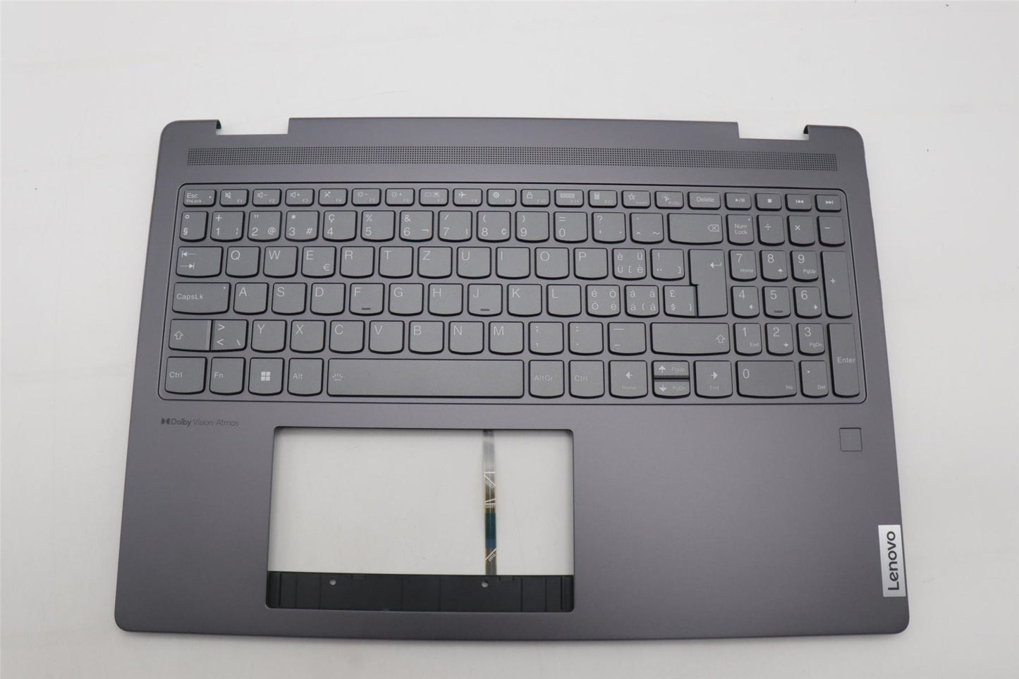 Lenovo Yoga 7 16IRL8 Keyboard Palmrest Top Cover Switzerland 5CB1L31852