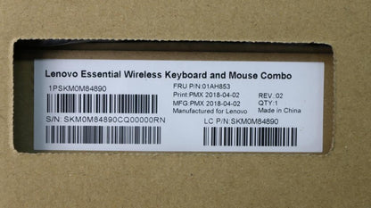 Lenovo ThinkStation P320 P330 Wireless Keyboard Mouse Russian Black 01AH853