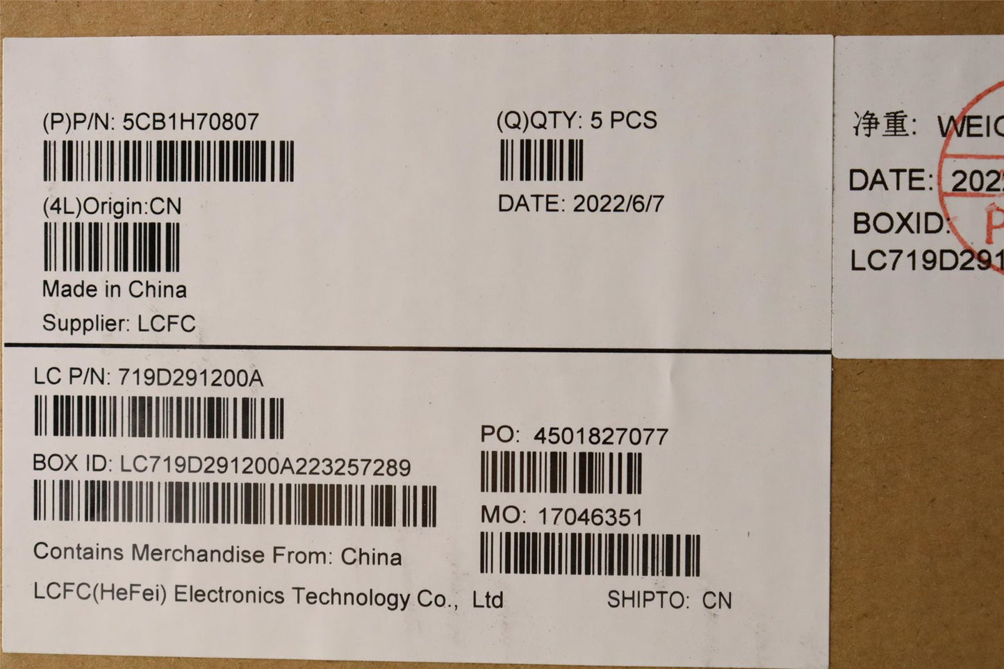 Lenovo IdeaPad 7 14IAP7 Palmrest Cover Touchpad Keyboard French 5CB1H70807