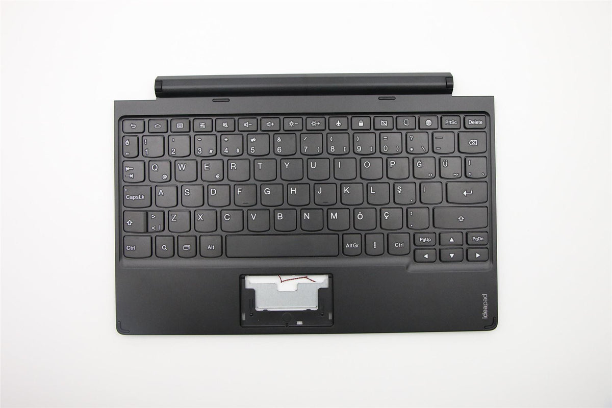 Lenovo A10 Upper Case Black W/KB- Turkish Keyboard 90204320