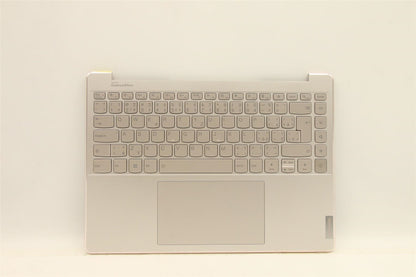 Lenovo Yoga 9 14IAP7 Palmrest Cover Touchpad Keyboard Silver 5CB1H23743