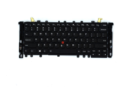 Genuine Lenovo ThinkPad Yoga 12 Keyboard US Black Backlit 00HT989