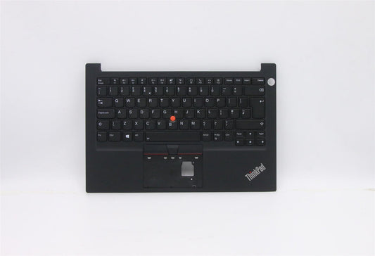 Lenovo ThinkPad E14 2 Keyboard Palmrest Top Cover UK Black Backlit 5M10Z27384