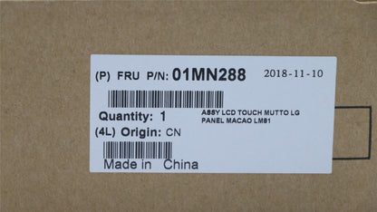 Lenovo 02CW108 MECH_ASM Assy Touch LG,LG Panel,Macao