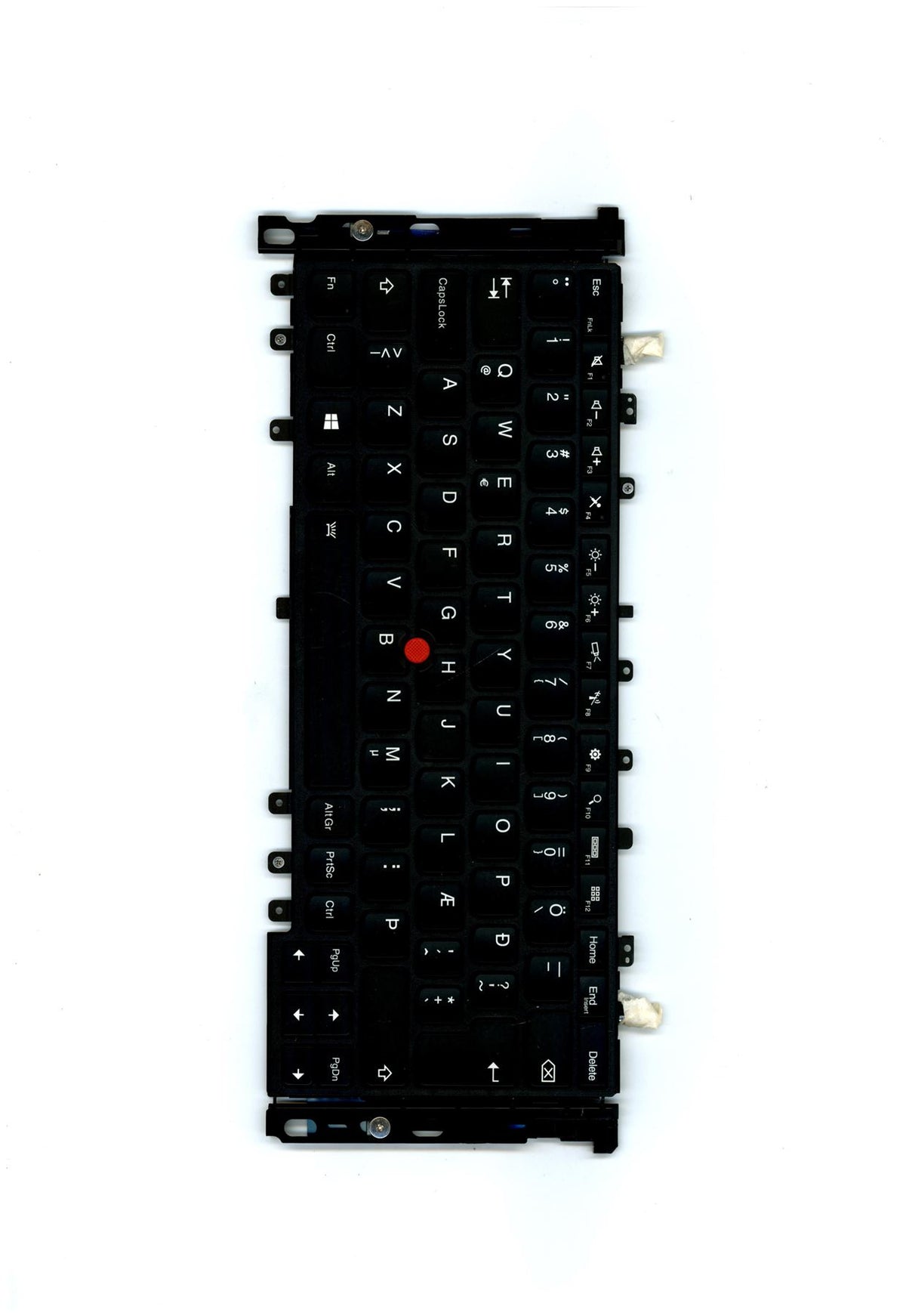 Lenovo TP_YOGA12, IS, CHY, Backlit Icelandic Keyboard 04Y2636