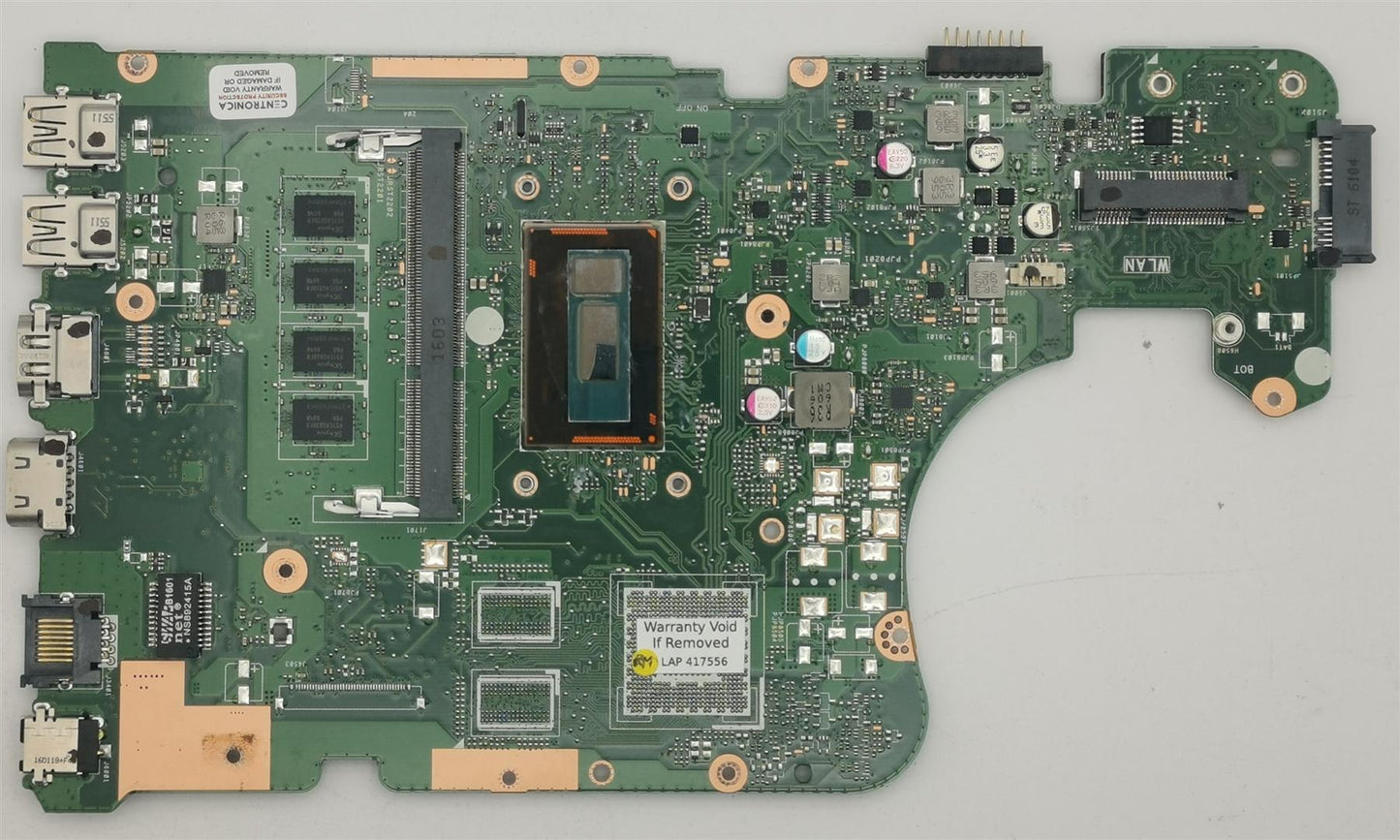 Asus X555LA B Mainboard 4G/I5 (Lvds) 90NB0650-R00110