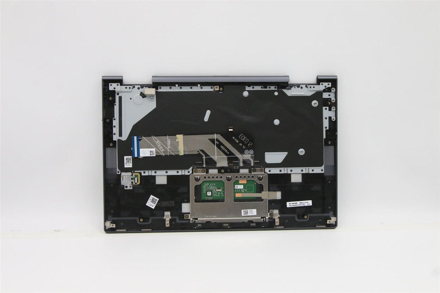 Lenovo Yoga 7-14ACN6 Keyboard Palmrest Top Cover UK Black 5CB1D12412