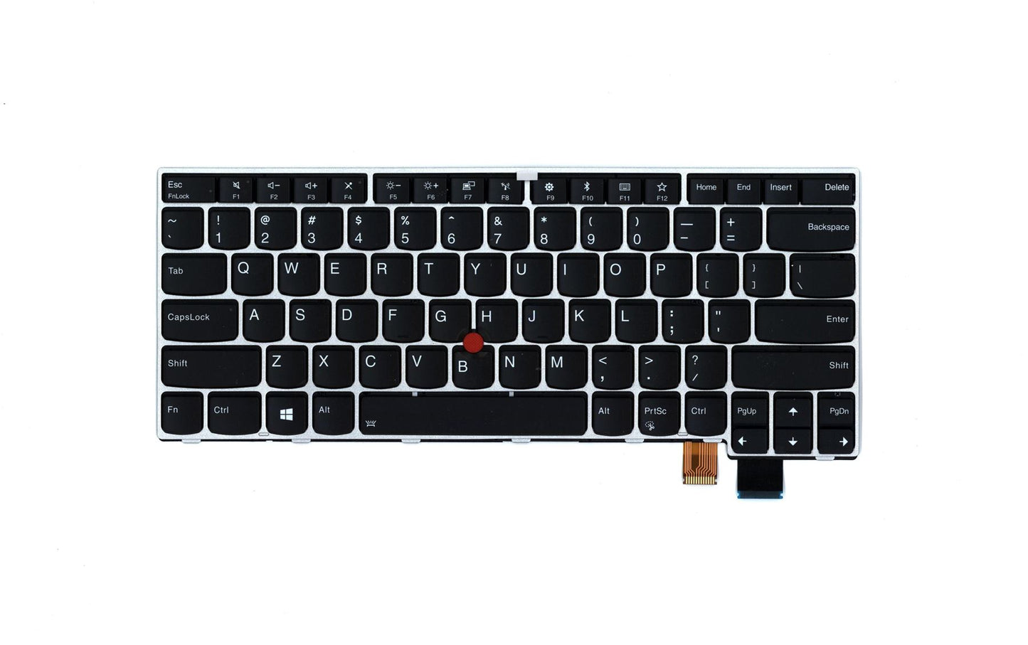 Lenovo ThinkPad 13 2 Keyboard US Silver Backlit 01EN846