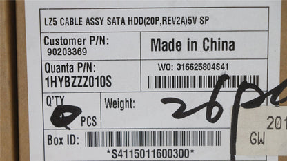 Lenovo IdeaPad U330p SATA Dual Power Cable Connector 90203369