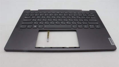 Lenovo Yoga 7 14ARP8 Keyboard Palmrest Top Cover Hebrew Storm Grey 5CB1L48255