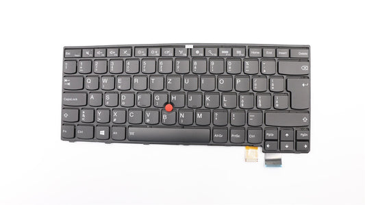 Lenovo ThinkPad T460s Keyboard Czech Black Backlit 00HM748