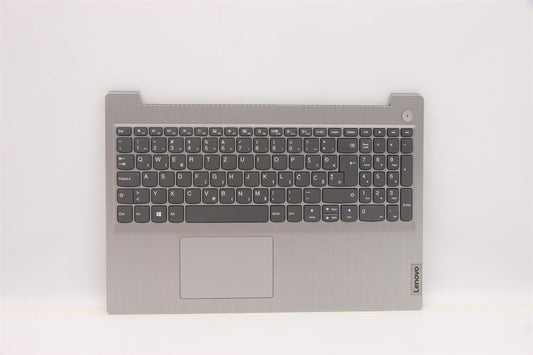 Lenovo IdeaPad 3-15ARE05 3-15IIL05 Keyboard Palmrest Top Cover Grey 5CB1D03711