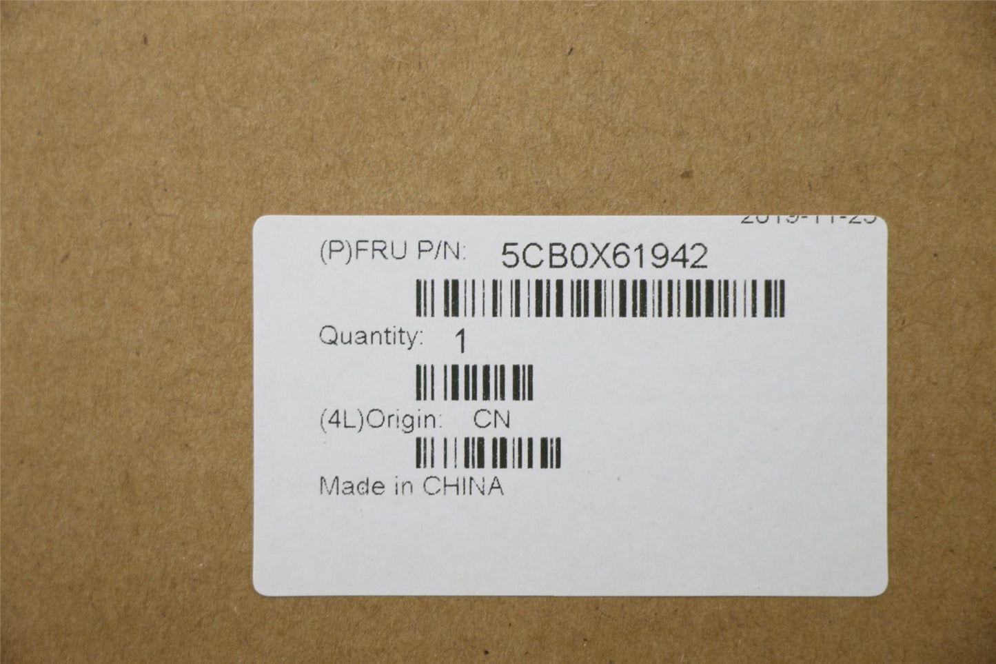 Lenovo UHD OL TP A-Cvr ASM,P1G2 w/Film,N 5CB0X61942