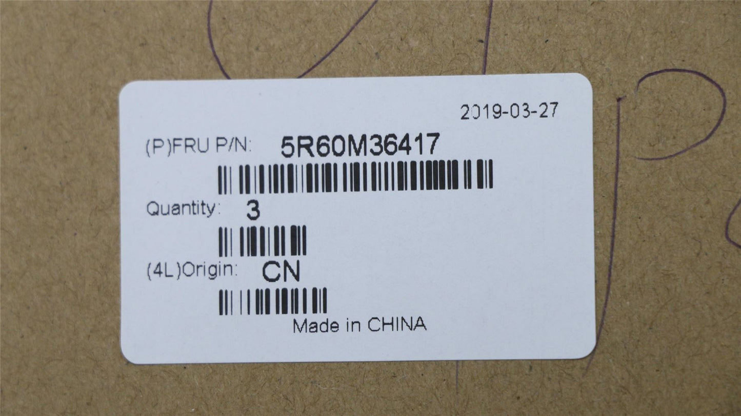 Lenovo 5R60M36417 Screw Rubber B 80U3 Black