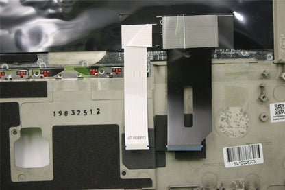 Lenovo ThinkPad T490s Keyboard Palmrest Top Cover Nordic Black Backlit 02HM224