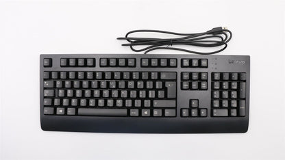 Lenovo ThinkStation P410 P720 P920 P520 P320 USB Wired Keyboard Black 00XH714