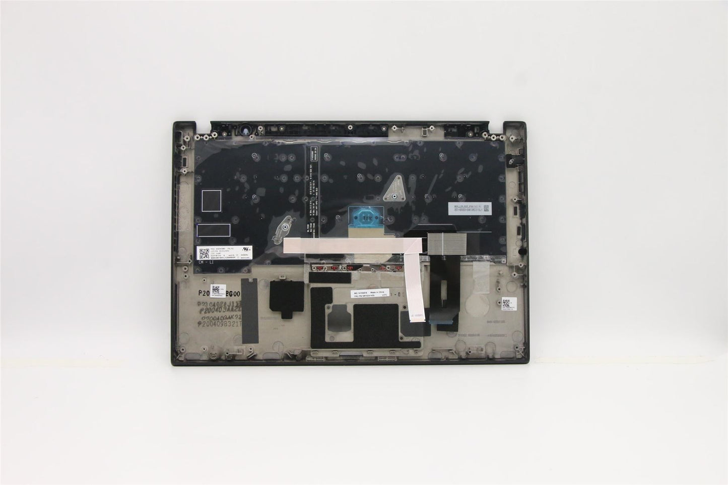 Lenovo ThinkPad T14s Keyboard Palmrest Top Cover Swiss Black Backlit 5M10Z41435