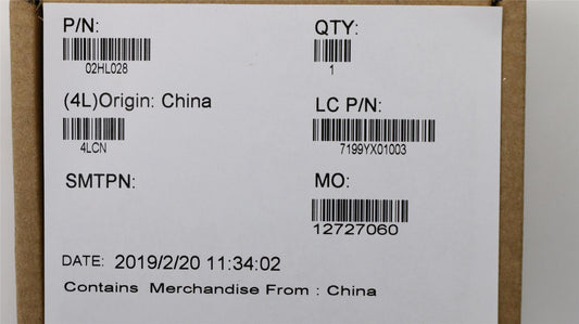 Lenovo FRU Antenna WLAN (Luxshare) 02HL028