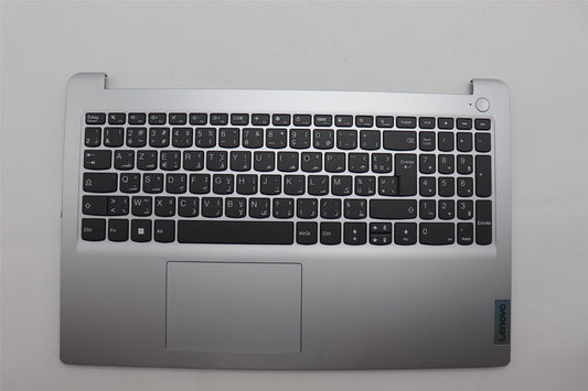 Lenovo IdeaPad 1 15IJL7 Palmrest Cover Touchpad Keyboard Cloud Grey 5CB1F27146