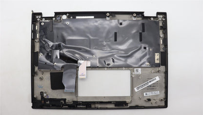 Lenovo ThinkPad X13 Gen 4 Keyboard Palmrest Top Cover Belgian Black 5M11L64082