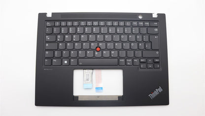 Lenovo ThinkPad T14s Gen 4 Keyboard Palmrest Top Cover German Black 5M11L59333