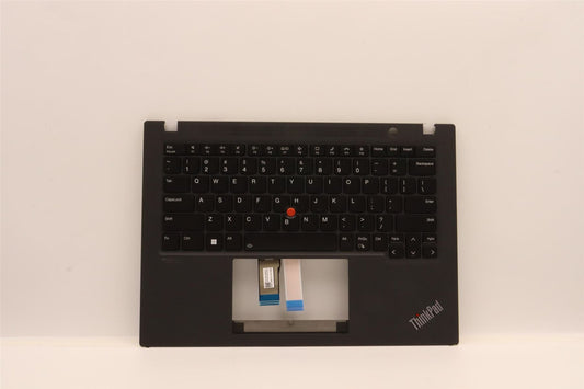 Lenovo ThinkPad T14s Gen 3 Keyboard Palmrest Top Cover US Black 5M11H27338
